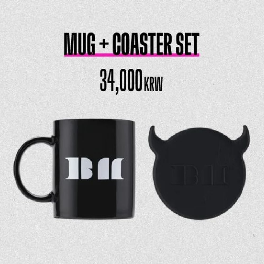 [公式] BABYMONSTER 1ST FULL ALBUM [DRIP] MD : MUG + COASTER SET