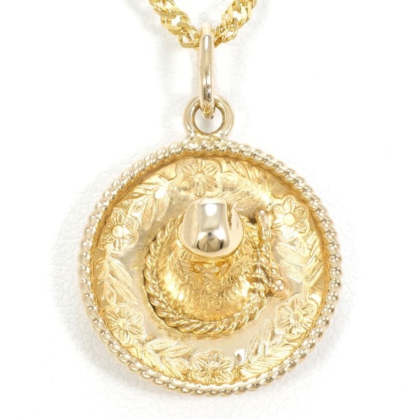 14K YG ネックレス 総重量約4.8g 約40cm ジュエリー 中古 38,903円