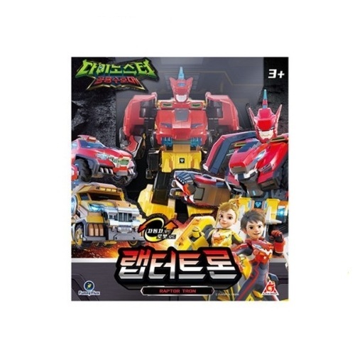 ダイノスター/ラプタートロン/赤色/二段変身/自動車モード/ロボットモード/ロボット/合体ロボット/変身ロボット/韓国ロボット/Dinoster/正品/2023/新型