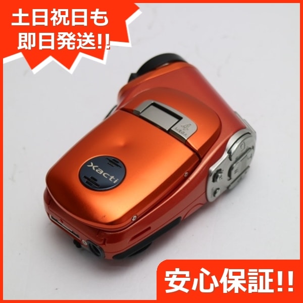 美品 DMX-C4 アクティブオレンジ SANYO Xacti デジタルビデオカメラ 62