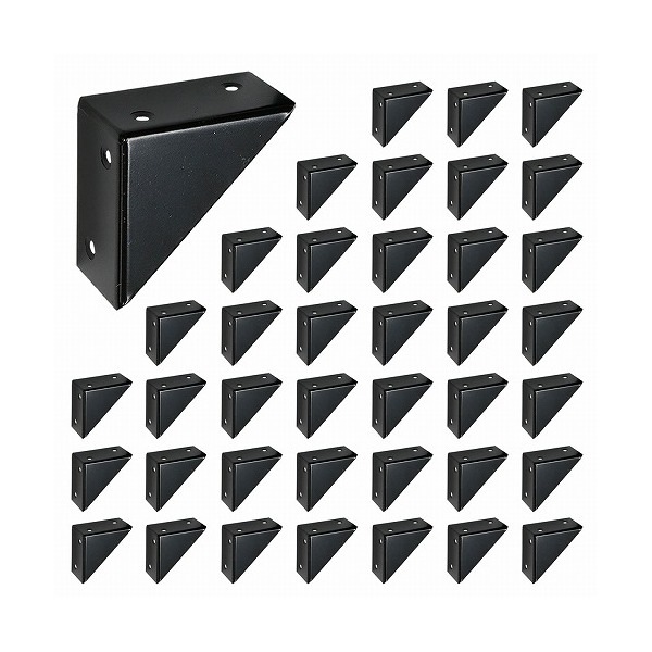 住まいスタイル ラティス取付け金具支柱用(40個) ブラック S-LST35-40P メーカー直送 11,556円