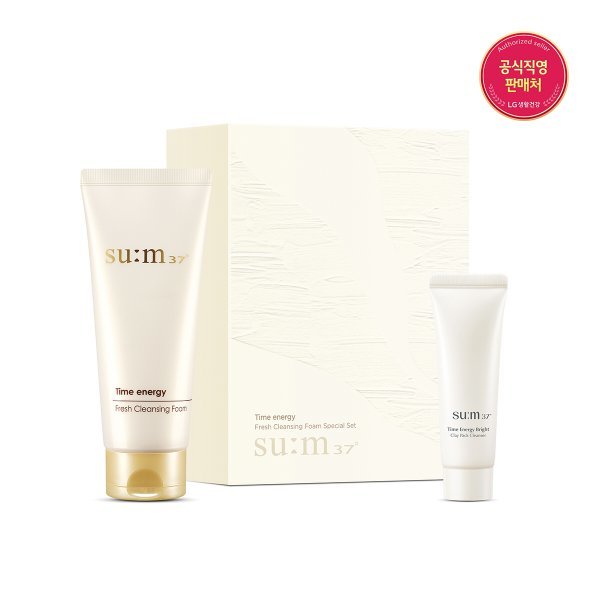 su:m37˚ Time Energy/Fresh/Cleansing Foam/Special Set (贈呈なくなり次第終了)