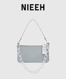 【JENNIE愛用品】NIEEH ホワイト ショルダーバッグ JENNIE愛用品】NIEEH ホワイト ショルダーバッグ