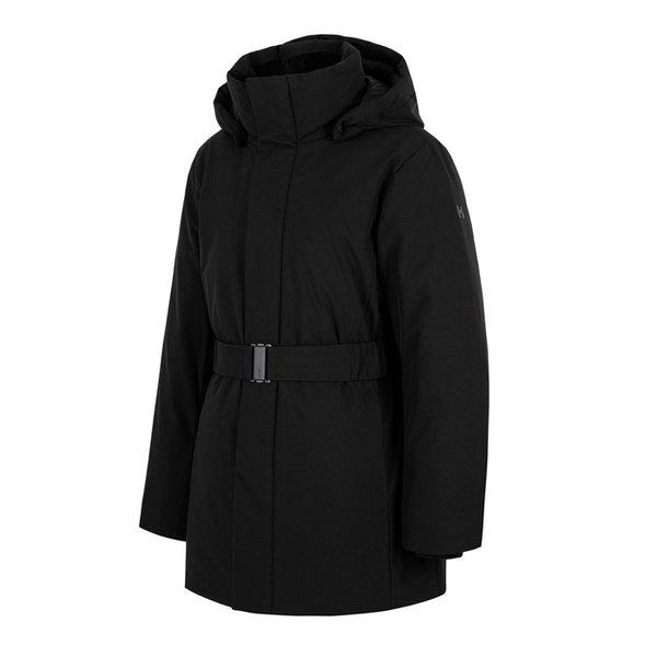 女性用パッド入りシェールベル中期丈コート型ダックダウンジャケットMLUWD65916