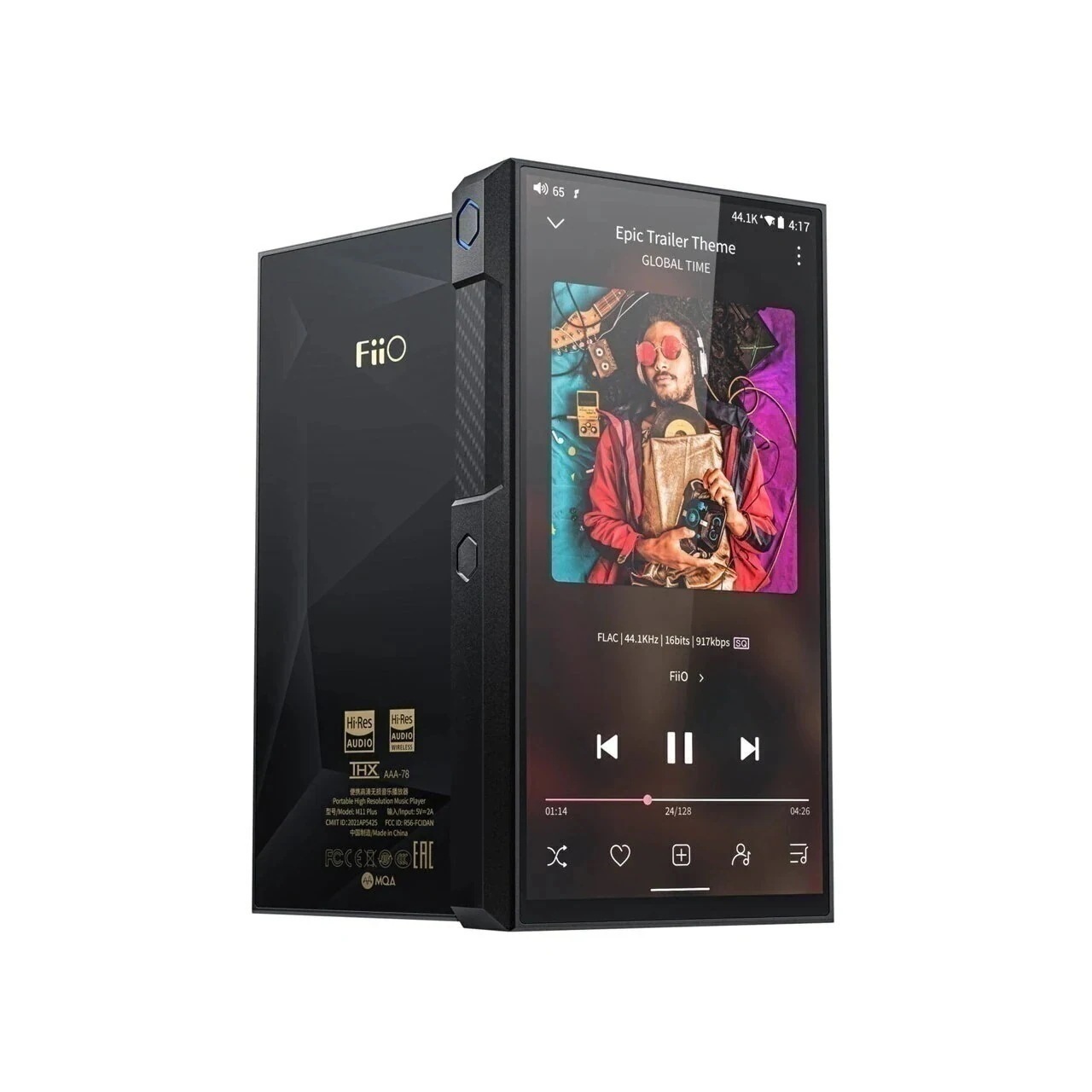 M11 Plus ESS FIO-M11PLES-B [64GB] ポータブルオーディオプレーヤー