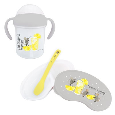 ギフトセット レオレオニ ストローマグ 離乳食容器 ...のサムネイル