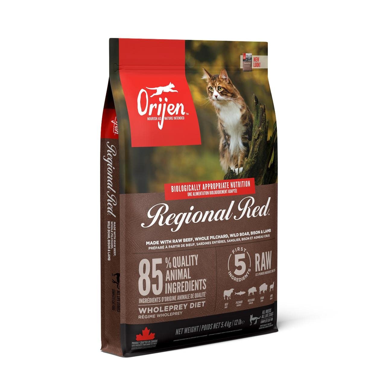 【全国送料無料】 【正規品】カナダ産 オリジン レジオナルレッドキャット 1.8kg Orijen catfood regional red cat