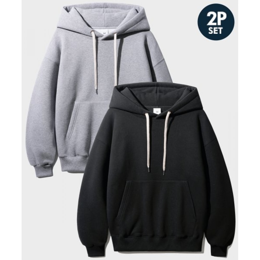 ツイン [パッケージ] ニューデイリー無印良品パーカー 8種類 2パック HHHD3510