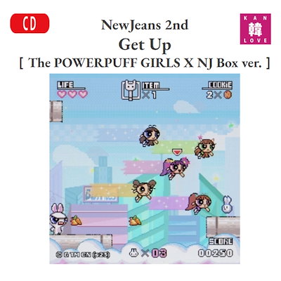NewJeans 2nd EP【Get Up】The POWERPUFF GIRLS X NJ Box ver.（バー...のサムネイル