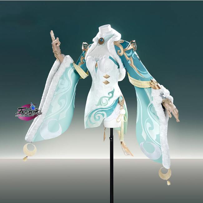 【大人気】五次元　原神　コスプレ　茲白　しはく　衣装　ウィッグ　靴　追加可能