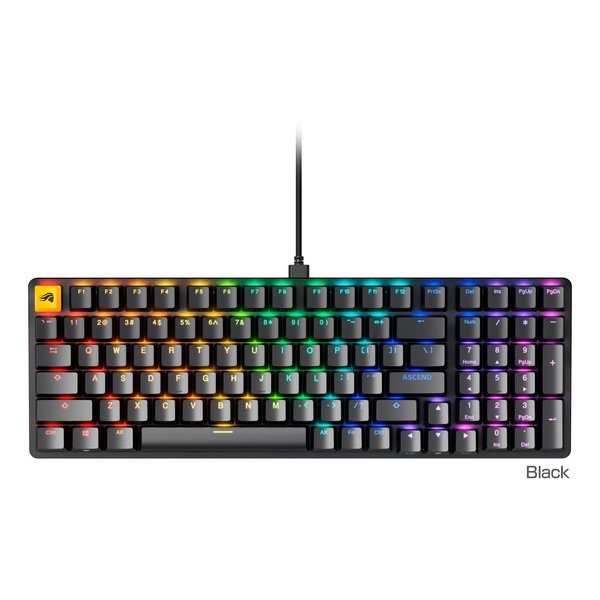 Glorious GMMK 2 Full Size Prebuilt - Black GLO-GMMK2-96-FOX-B