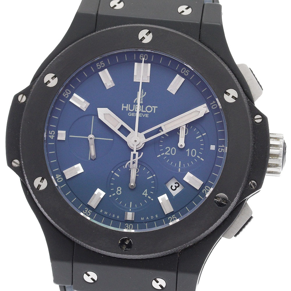 ウブロ HUBLOT 301.CL.5190.GR ビッグバン デニム クロノグラフ デイト 自動巻き メンズ _939697【中古】