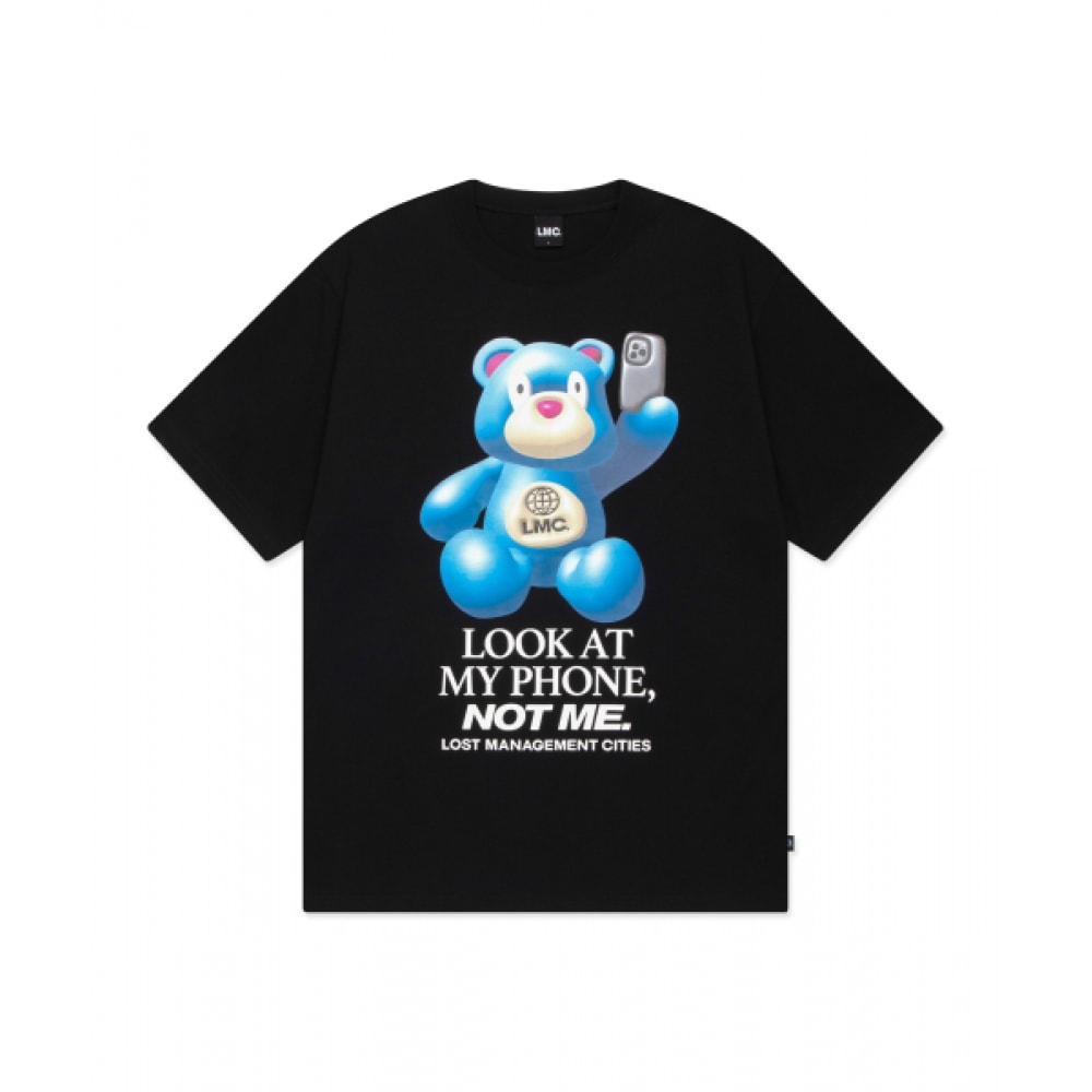 LMC 3D ベア T シャツブラック