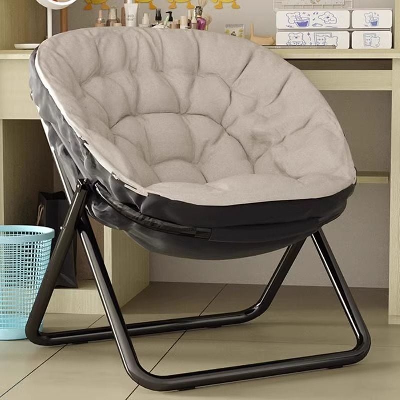 怠け者ソファチェア昼休み家庭用学生寮レジャー一人用バックチェア冬パソコンチェアベランダ折りたたみリクライニングチェア