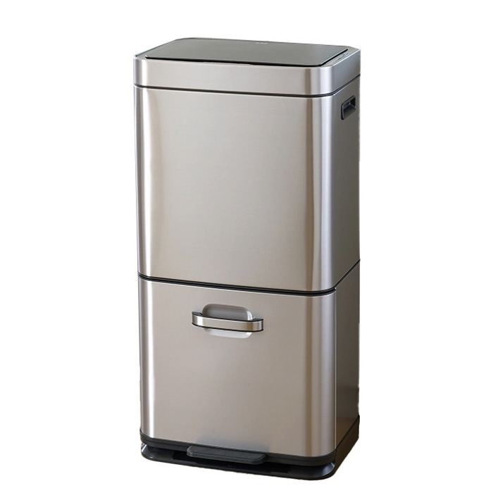35L+25L ゴミ箱 ヒマラヤセンサービン 上下段2段階式 EK9339X-GMT-35L-25L