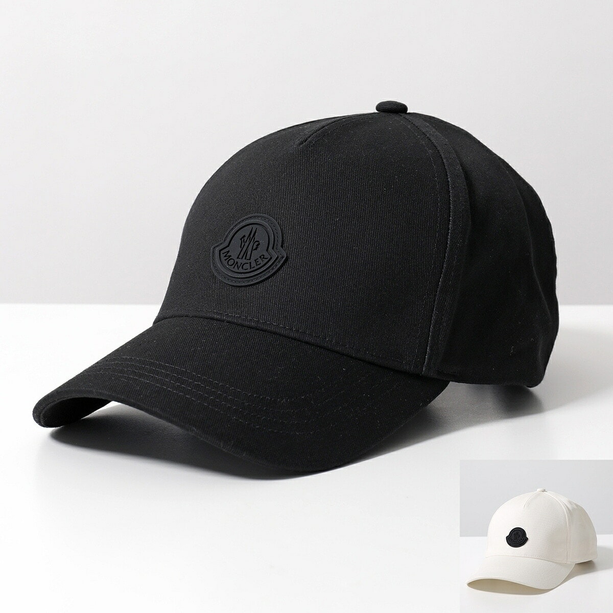 MONCLER モンクレール ベースボールキャップ BASEBALL 3B00023 0U082 メンズ コットン アイコンパッチ 帽子 カラー2色 3B000230U082999