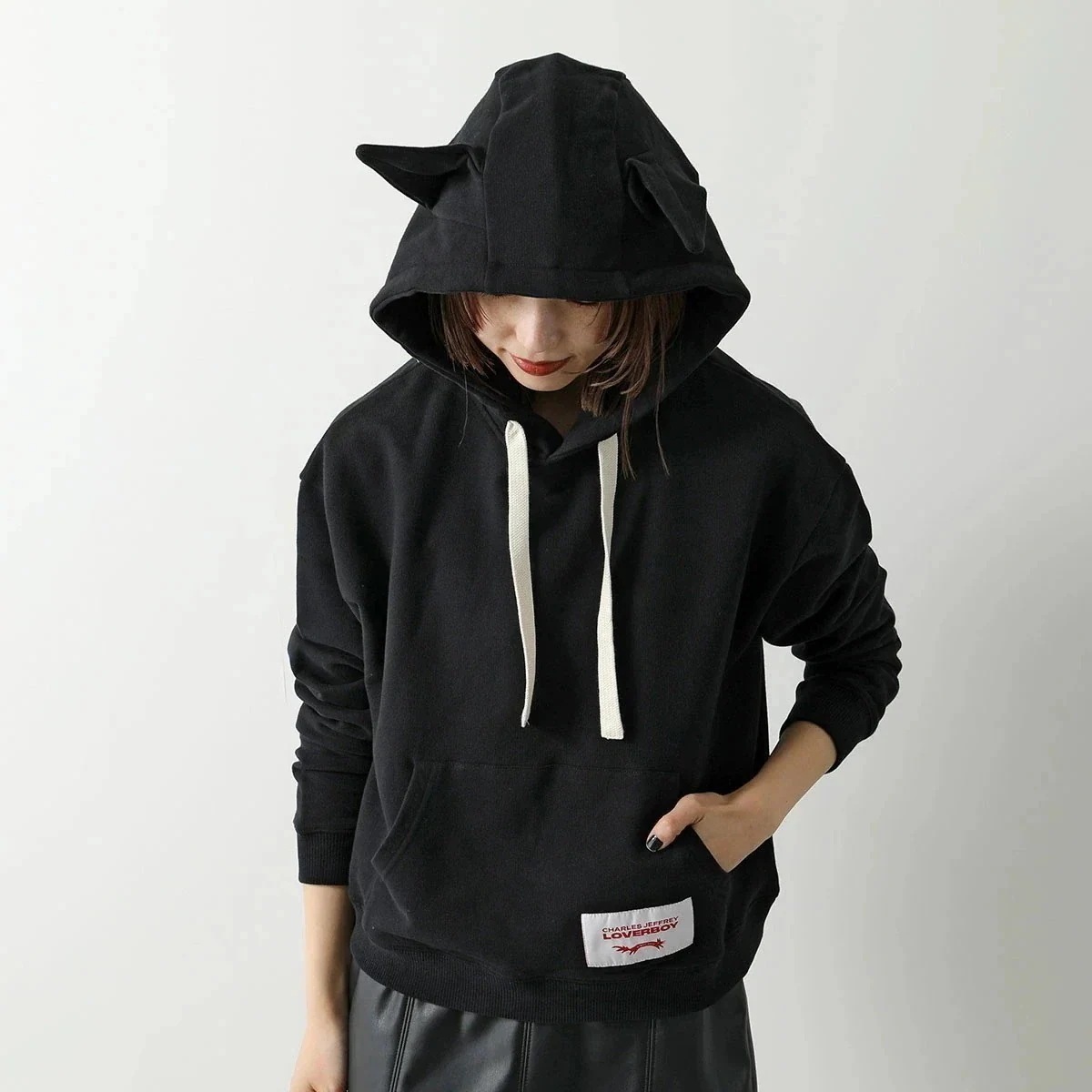 CHARLES JEFFREY LOVERBOY チャールズジェフリーラバーボーイ パーカー 32100102 レディース プルオーバー スウェット 長袖 ロゴ