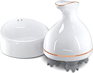 【2022年 3D技術 & 乾湿両用】 頭皮ブラシ 電動 SPA 電動頭皮ブラシ USB充電式 IPX7防水 15分タイマー 3つのモード お風呂 リラクゼーション器 携帯便利 長時間稼働 御祝 友達