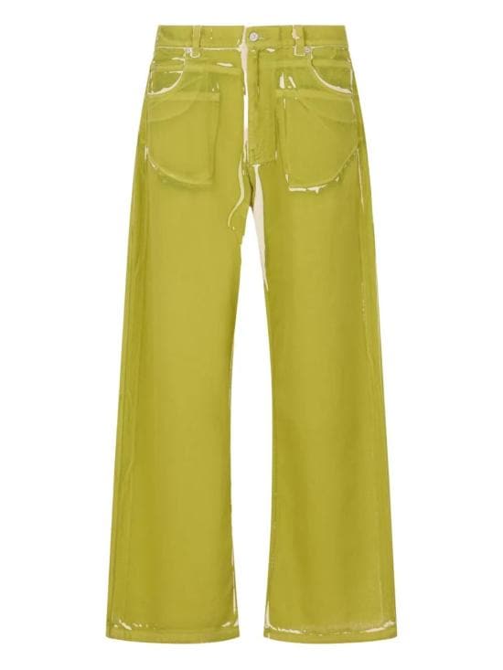 MARNI Men Straight Pants PUJU0320A1 USCY64 PRV15 LEMONADE