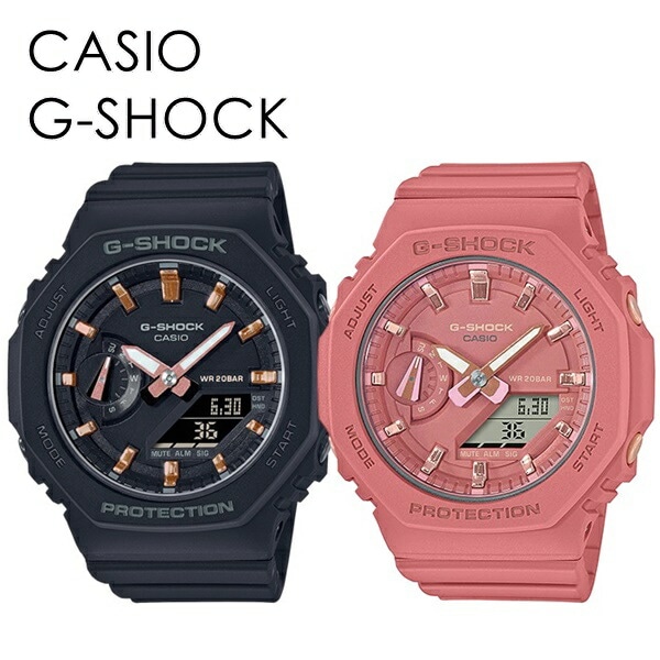CASIO G-SHOCK ペアウォッチ お揃い カップル カシオ Gショック ジーショック 時計 メンズ レディース 腕時計 手表 デジタル コンパクト 薄型ケース 軽い ミドルサイズ ブラック ピ