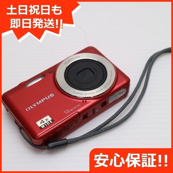 超美品 VG-110 レッド OLYMPUS デジカメ 150