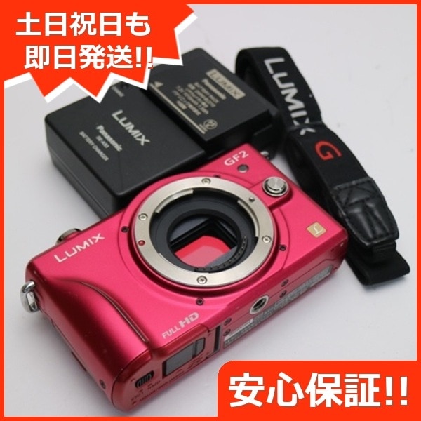 良品DMC-GF2 ファインレッド ボディ Panasonic LUMIX デジタル一眼 93