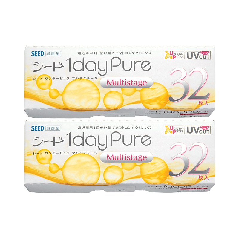 30枚入 [ 2箱 ] 遠近両用 ワンデーピュア マルチステージ