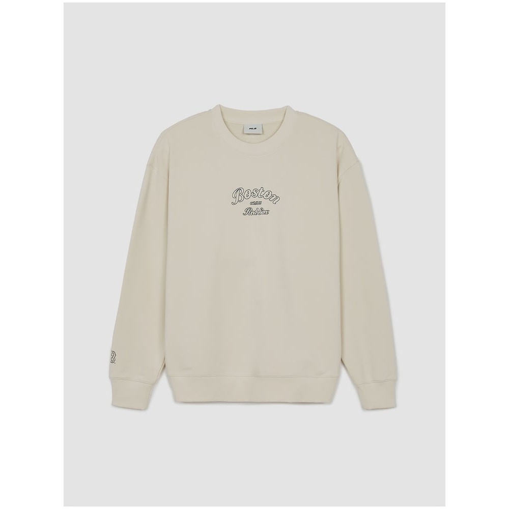 MLB ビンテージバーシティスモールグラフィックスウェットシャツ BOS (Mg.クリーム) QHHC3AMTN1044-43CRM