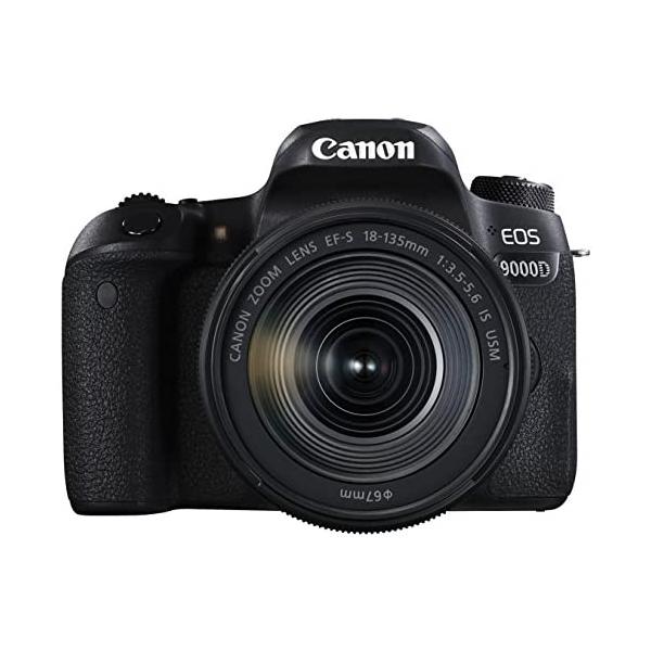 【アウトレット品】Canon デジタル一眼レフカメラ EOS 9000D レンズキット EF-S18-135mm F3.5-5.6 IS USM 付属 EOS9000D-18135ISUSMLK