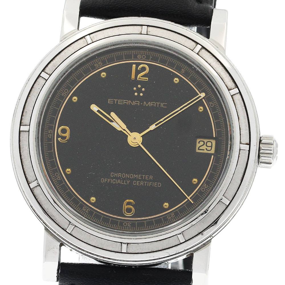 エテルナ Eterna エテルナマチック デイト 自動巻き メンズ _933645【中古】