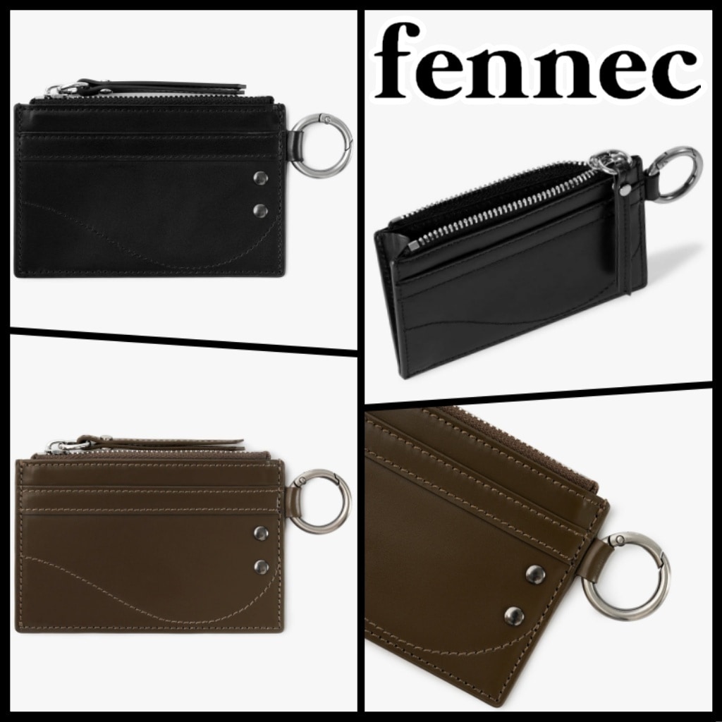 RIVET ZIPPER CASE [正規品] 牛革 カードケース