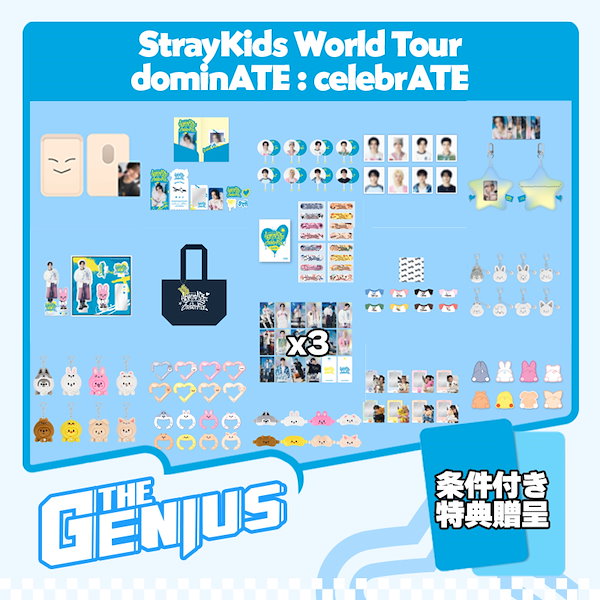 Stray Kids　離婚危機　dominATE　POPUP　公式　まとめ売り StrayKids スキズ2025 dominATE ポップアップ購入特典トレカ