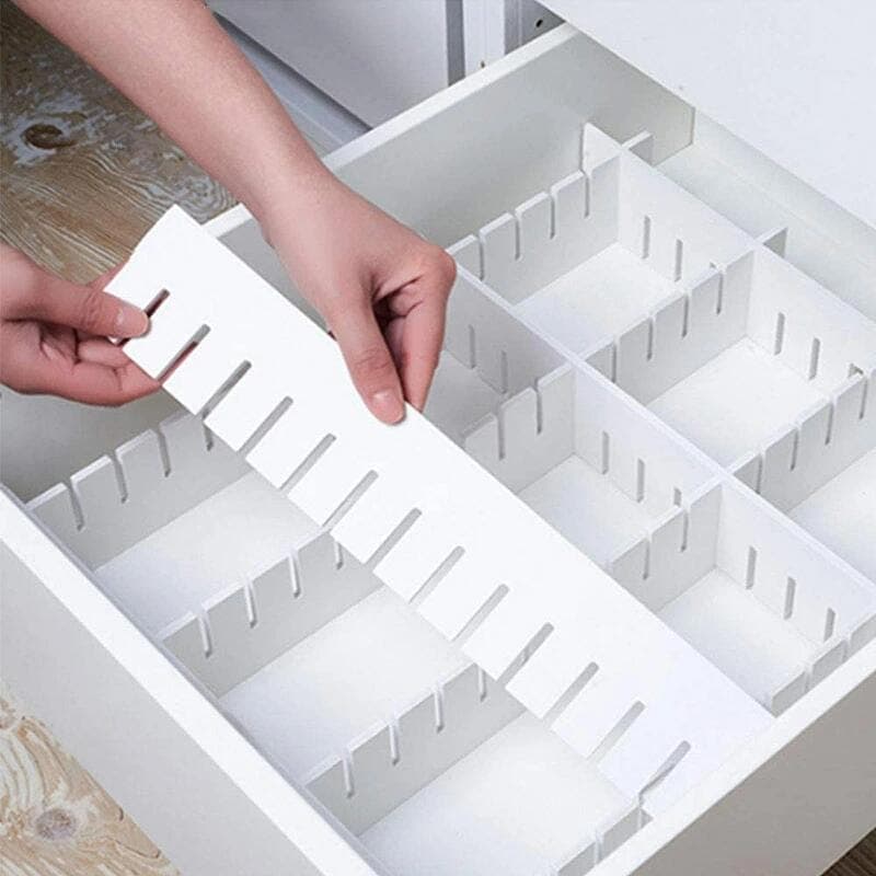 コスパが良い化粧品 小物 自由組合 厚い 薬品を収納 引き出し仕切りいた 引き出し収納用 下着 切断 ネクタイ 47*14cm 収納用仕切り板 厚さ5mm
