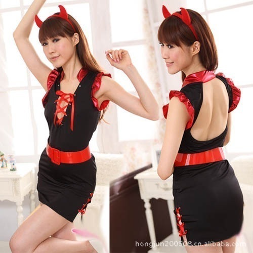 コスプレコスプレ下着ユニフォーム誘惑可愛い悪魔装コスプレゲーム