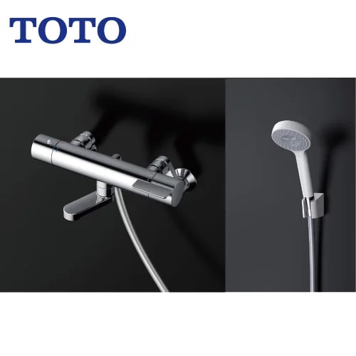 【8月28日入荷予定】 浴室用水栓 壁付サーモスタット混合水栓　GGシリーズ TOTO [TBV03445J1 ] 壁付き