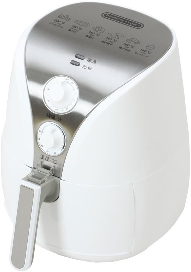【未使用品】展示未使用品 オオトモ ヘルシーフライヤー ホワイト HF-01