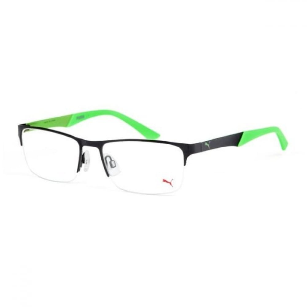 プーマガレリアプーマメガネフレーム PE0013O 002 セミリムレスメタルメンズ&レディースメガネ