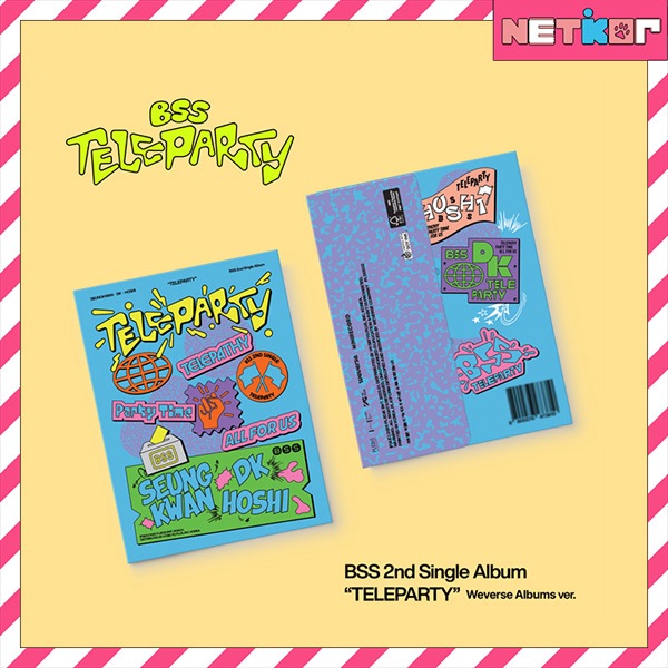 5個買ってお得+ Weverse Album Ver. BSS シングル２集アルバム TELEPARTY 韓国チャート反映 当店特典 SEVENTEEN セブンティーン ブソクスン 5,236円