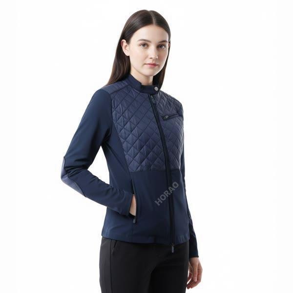 HYBRID MOTO JACKET (G4LS23O18-TWILIGHT) (女性ハイブリッドモトジャケット)