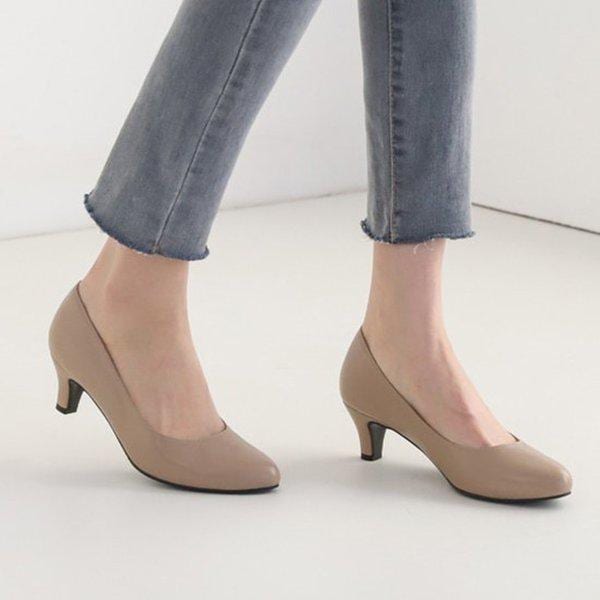 [シューズ]牛革 女性 レディース 靴 パンプス ハイヒール フォーマル 5cm/2color sjamx-2511