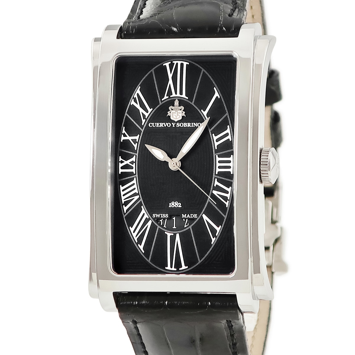 プロミネンテ ハバナ A1012 自動巻き メンズ デイト ブラック 黒 ローマン 3年保証