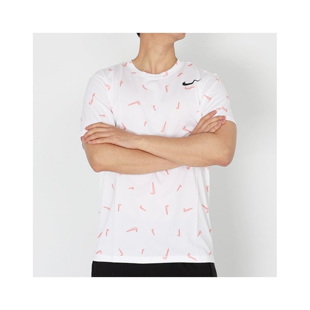 ナイキショートスリーブTシャツ DRI-FIT プリントトレーニングティー