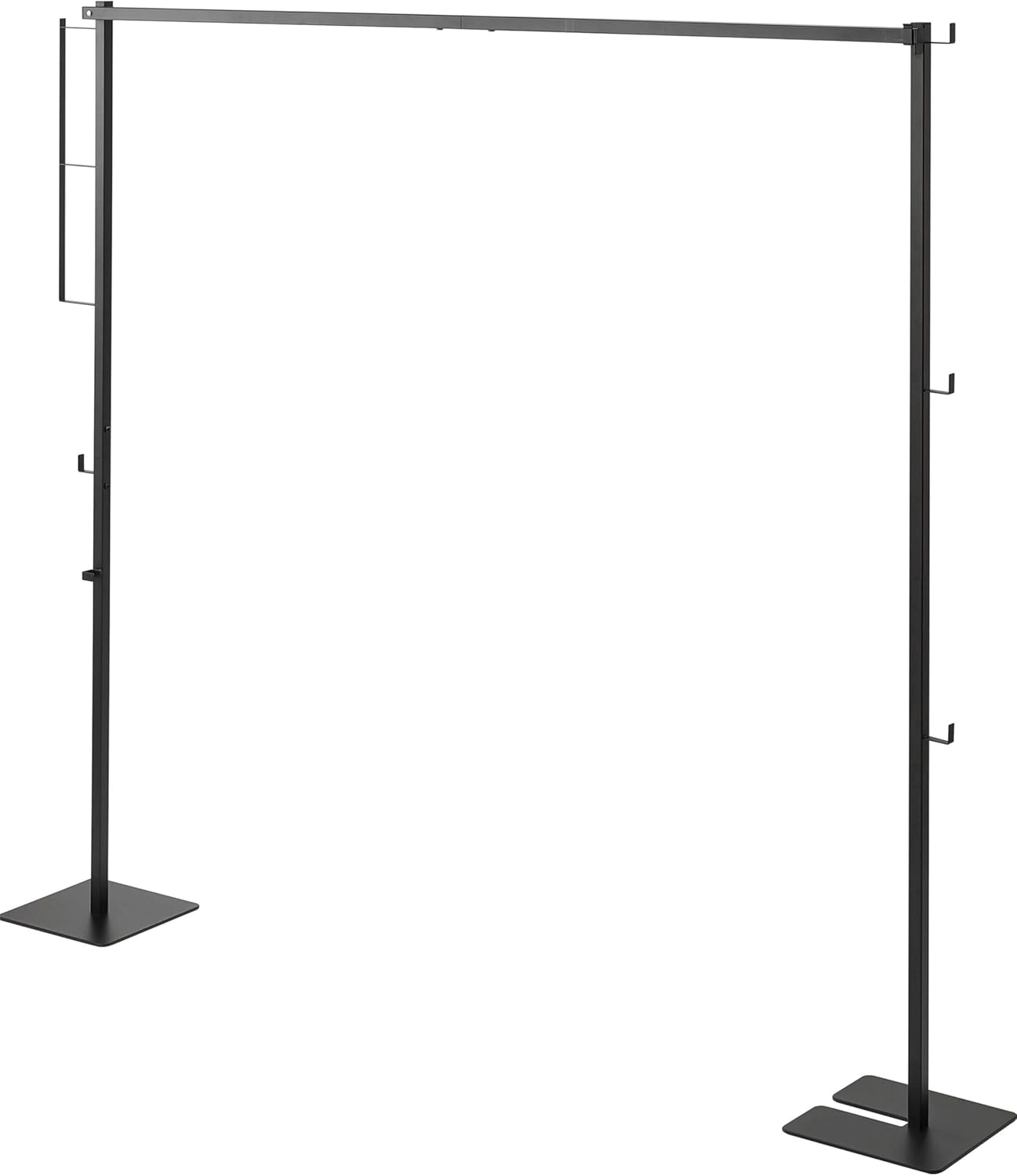 折り畳み 室内物干し ブラック 使用時：約W175×D25×H160cm タワー tower 洗濯物干し コンパクトに収納できる 組み立て簡単 6620