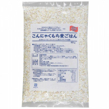 Qoo10] 日本精麦 こんにゃくもち麦ごはん 450gx15