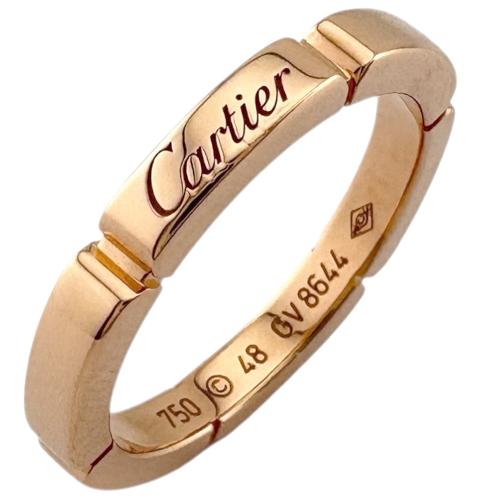 カルティエ マイヨンパンテール リング 指輪 8号 18金 K18ピンクゴールド CARTIER 中古 美品