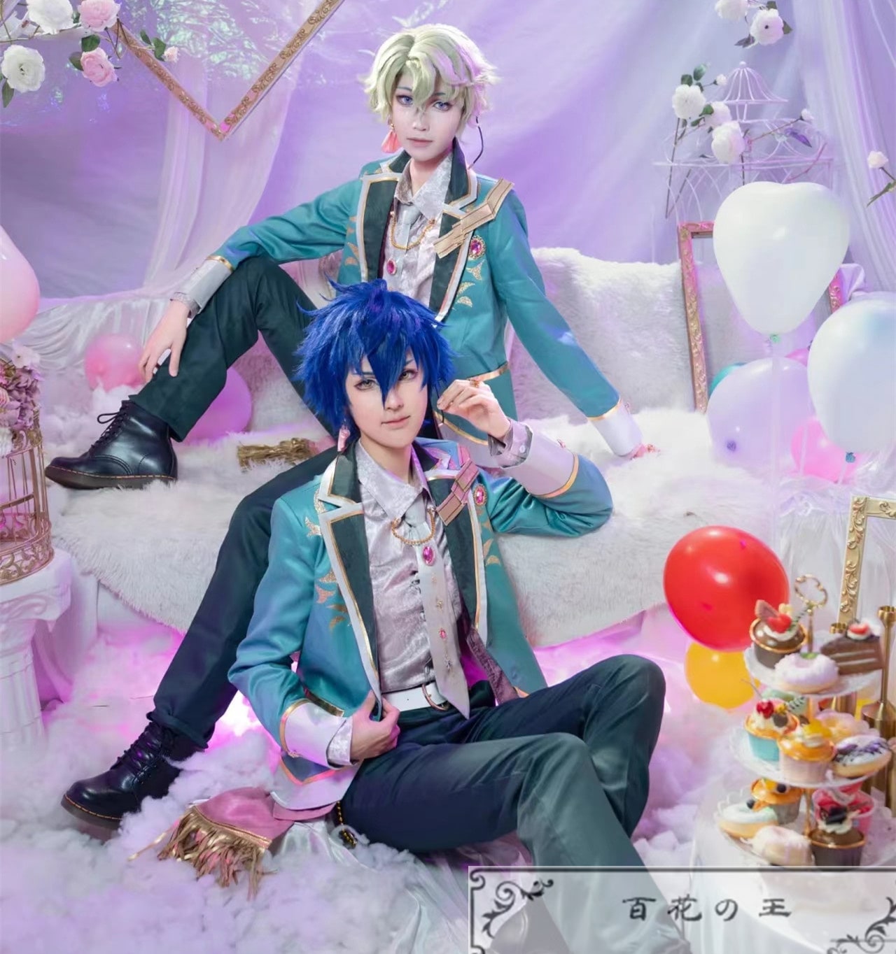 ES あんさんぶるスターズ ショコラ 格別な一粒Rouge&Ruby 漣 ジュン 巴 日和 コスプレ衣装 コスチューム