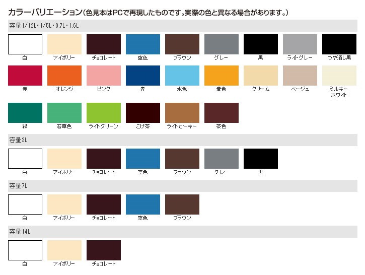 プレゼント サンデーペイント 油性建物用 1.6L 1缶 ブラウン