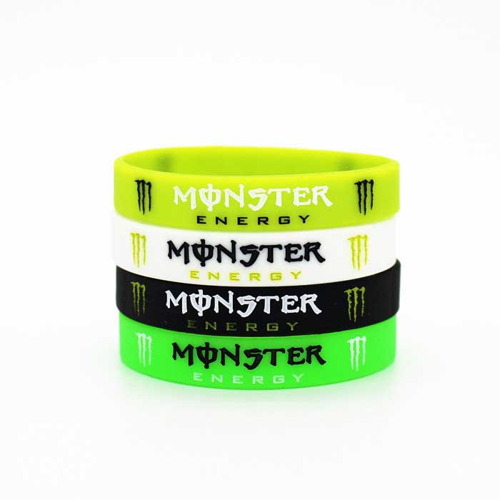 MONSTER ENERGY ラバーバンド 2個セット - バングル