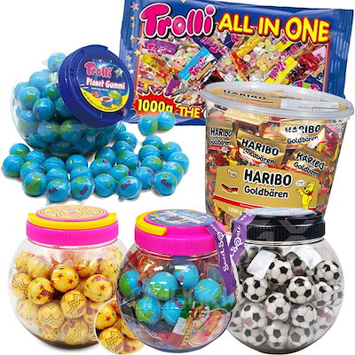 カタログギフトも! トローリ 地球グミ サッカーボールグミ Trolli 2