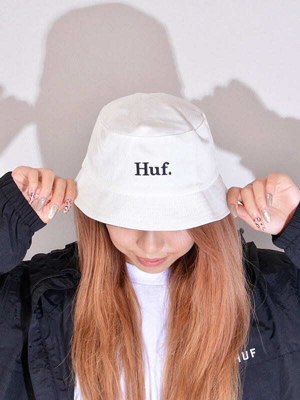 HUF バケットハット 新品未使用 バケハ 黒 - ハット